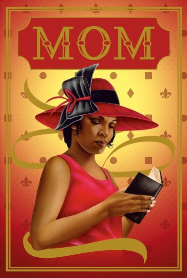 Mom Style - African American Mother's Day Greeting Card – Black Stationery