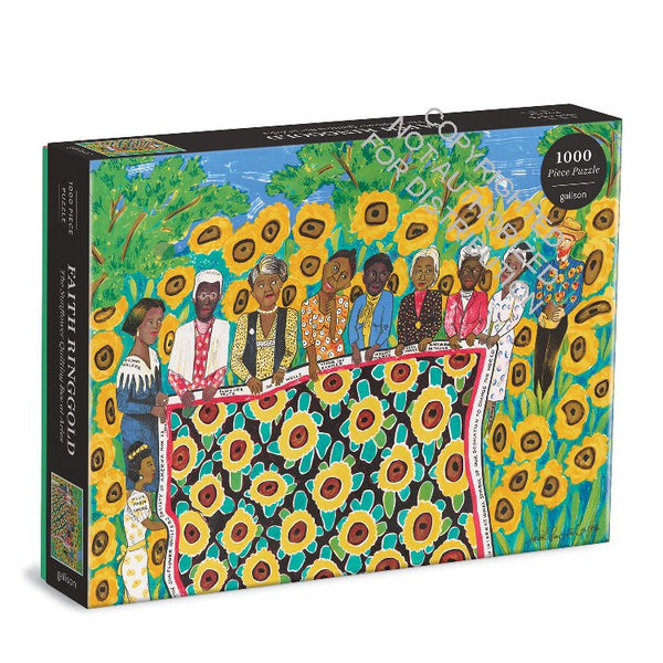 Faith Ringgold The Sunflower Quilting Bee at Arles 1000 Piece Puzzle