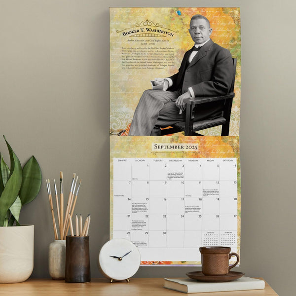 Black History 2025 Wall Calendar