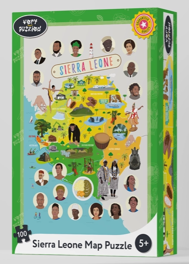 Sierra Leone Map Jigsaw Puzzle