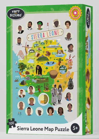 Sierra Leone Map Jigsaw Puzzle